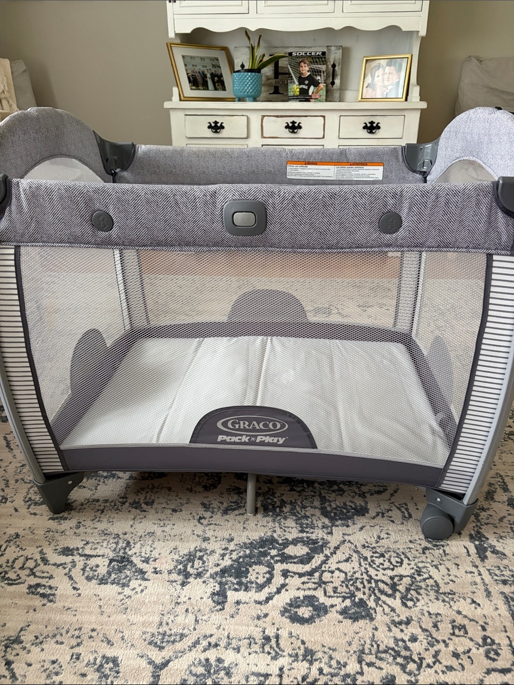 Graco Portable Playard Carry Bag – Gray